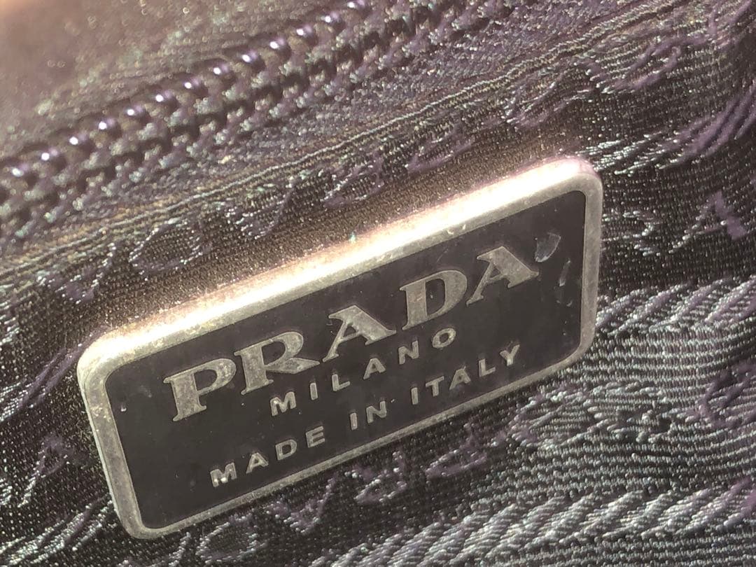 極美品PRADAプラザ トートバッグ　ハンドバッグ　肩掛け　手さげ　レディース
