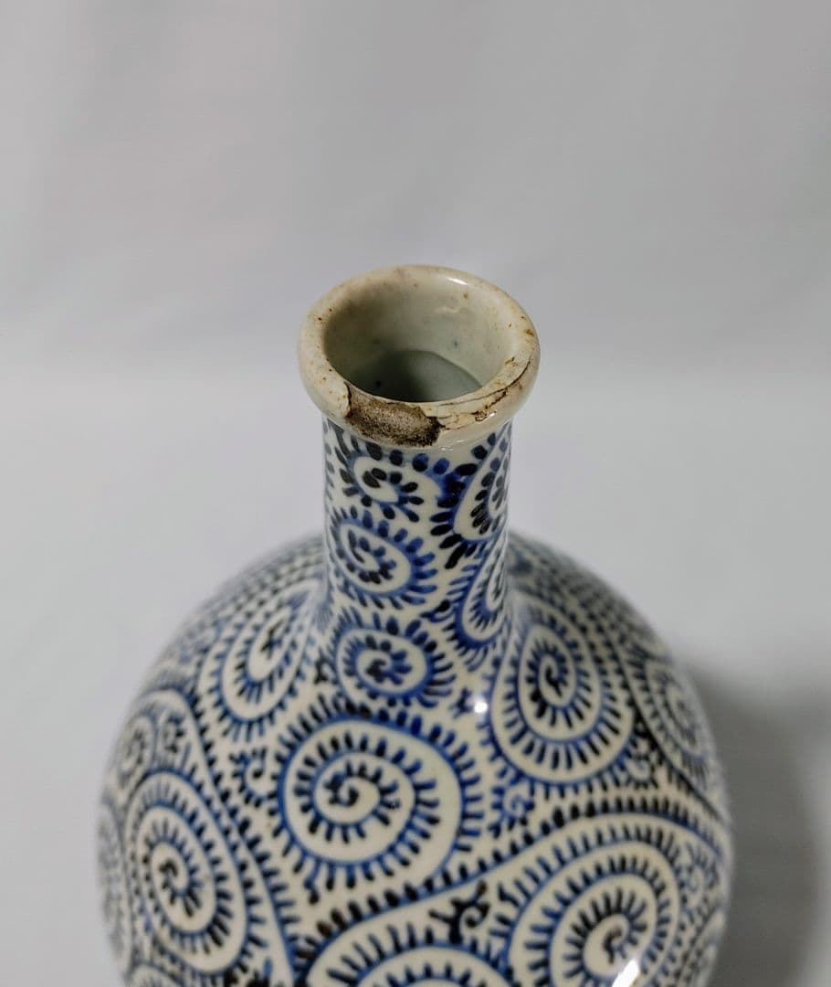 古伊万里、蛸唐草徳利