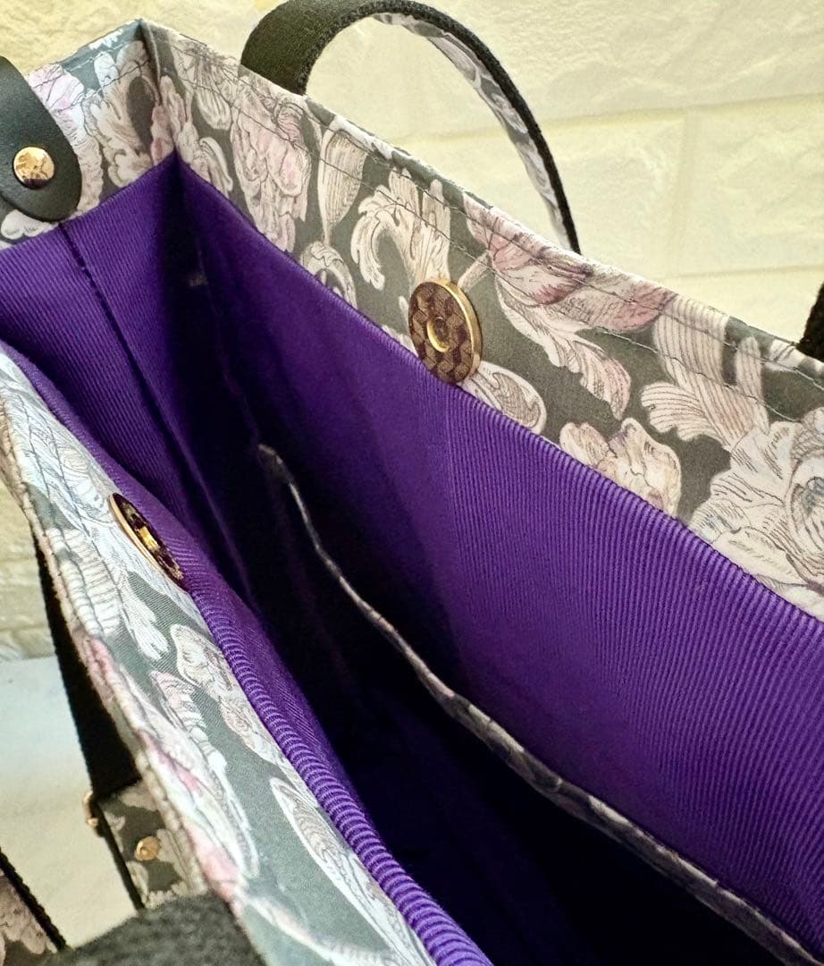 のり様　ハンドメイド　リバティ　バッグ　オーダーページ