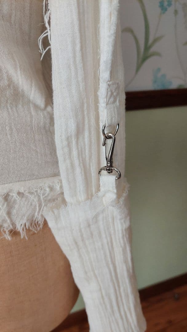 alice auaa アリスアウアア　ガーゼシャツ