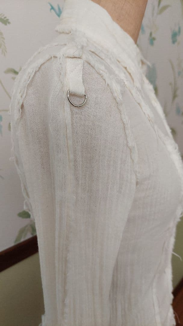 alice auaa アリスアウアア　ガーゼシャツ