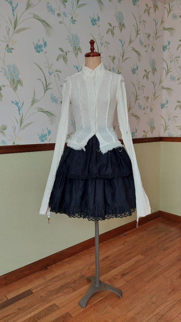 alice auaa アリスアウアア　ガーゼシャツ