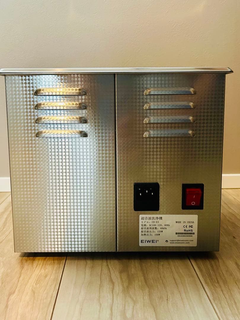 EIWEI CD-E3 卓上型 超音波洗浄機 3L デュアル周波数