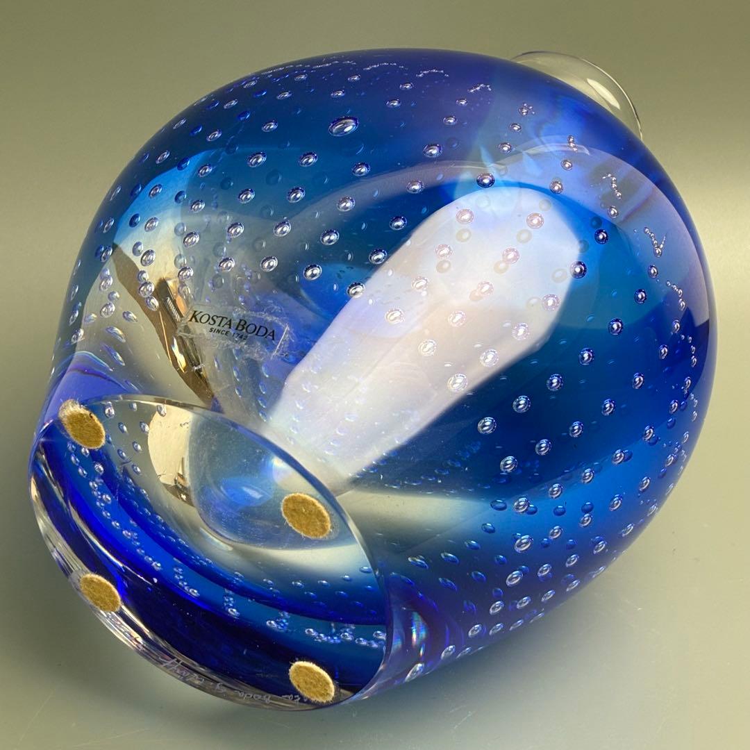 北欧 KOSTA BODA コスタボダ ヨーラン・ヴァルフ 花瓶 18.5cm