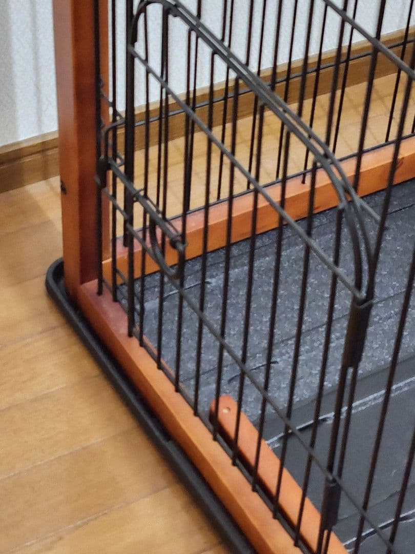 リッチェル　木製スライドサークル　　トレー付き　ワイド