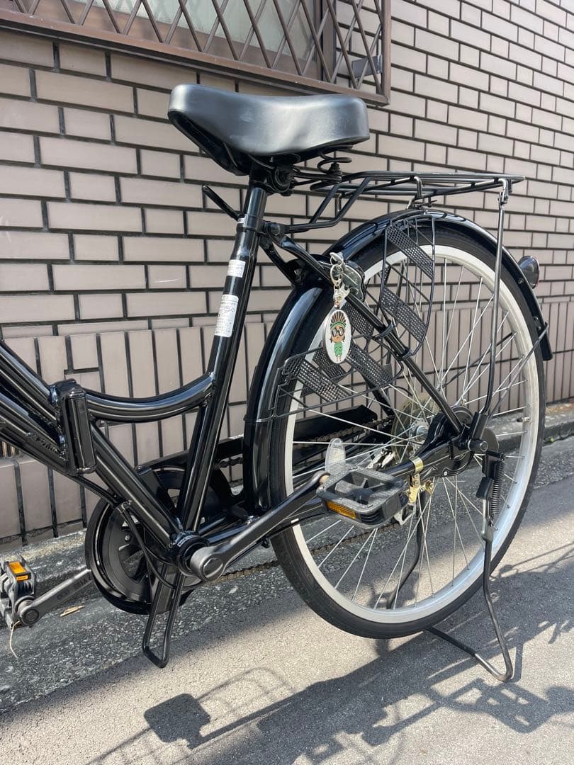 【オートライト】綺麗なママチャリ自転車