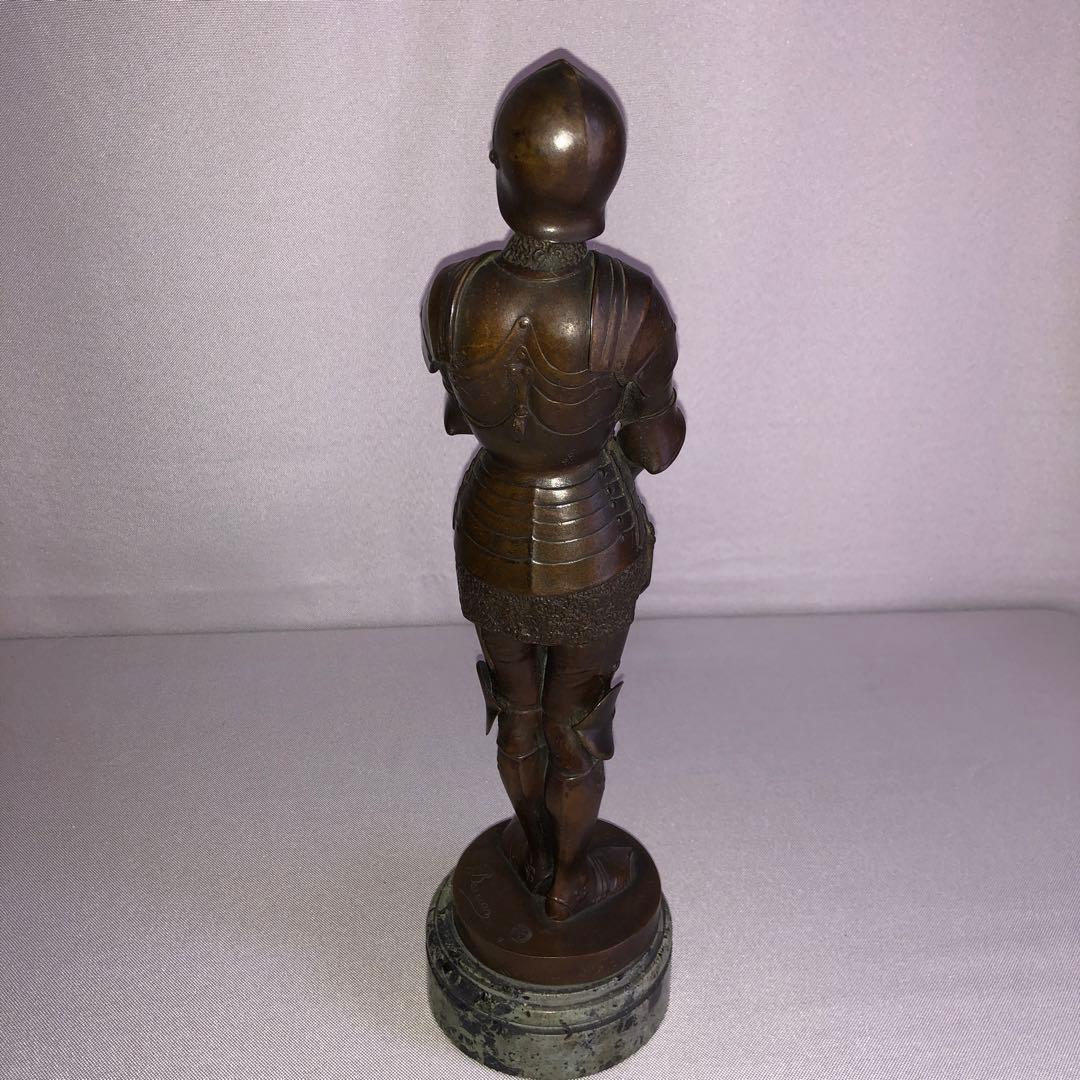 Jeanne d’Arc.  ジャンヌダルク　ブロンズ像
