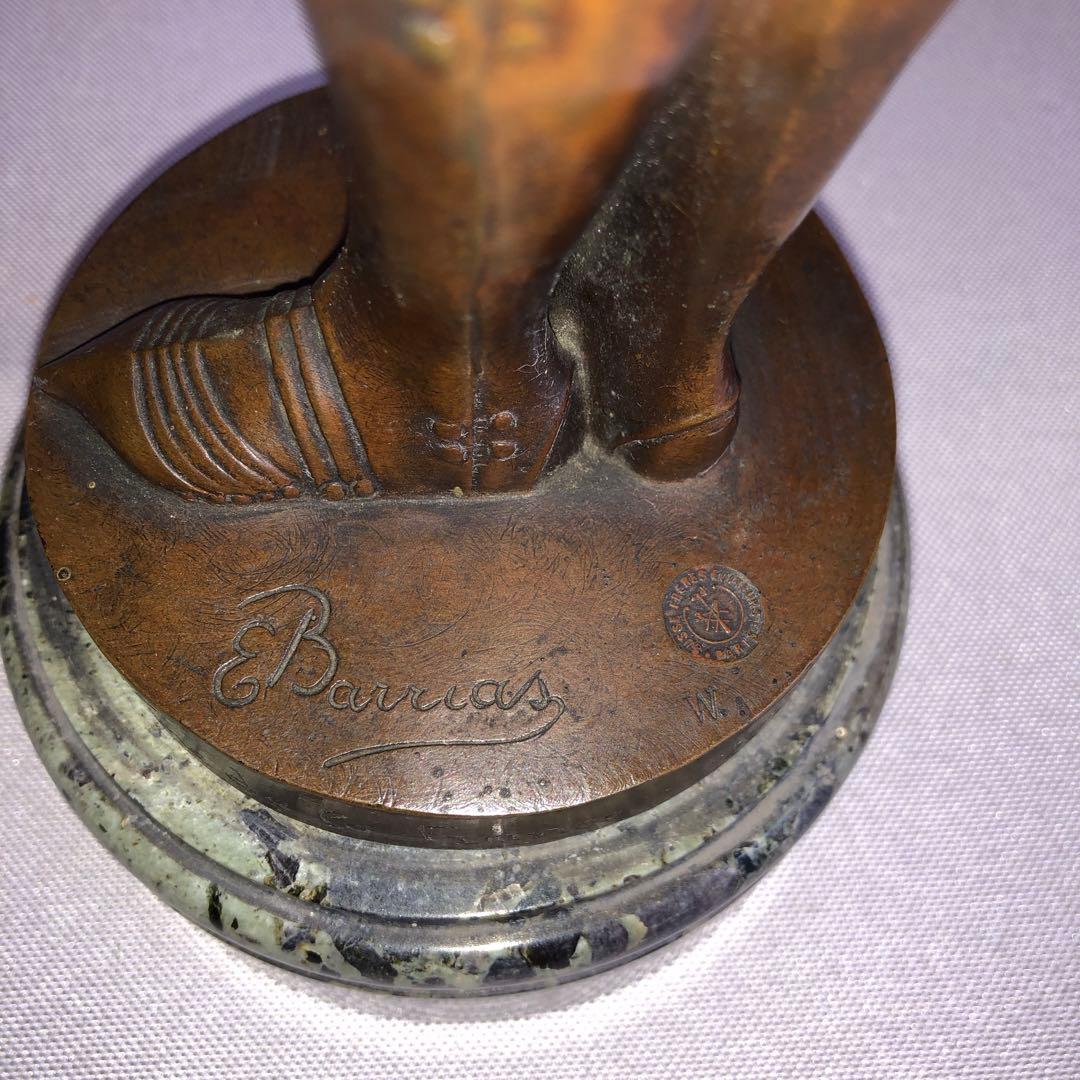 Jeanne d’Arc.  ジャンヌダルク　ブロンズ像