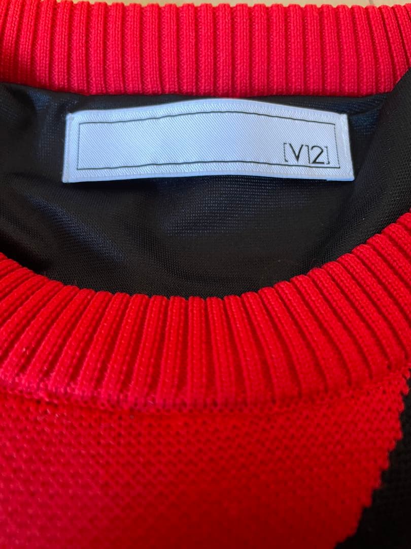 V12 ヴィ・トゥエルヴ メンズ ゴルフ 防風セーター Lサイズ