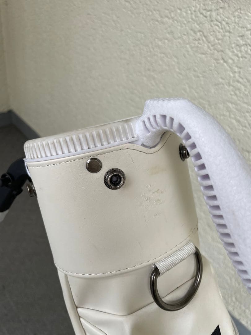 美品●パーリーゲイツ●PEARLY GATES キャディバッグ　サブバッグ●白