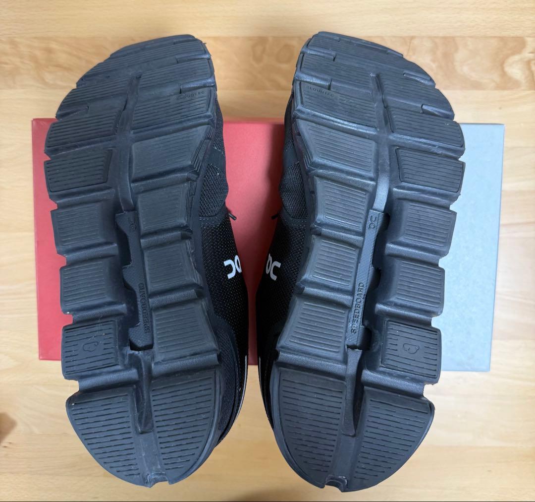 【美品・2回着用】On Cloud 6 ブラック 27.5cm（JP）