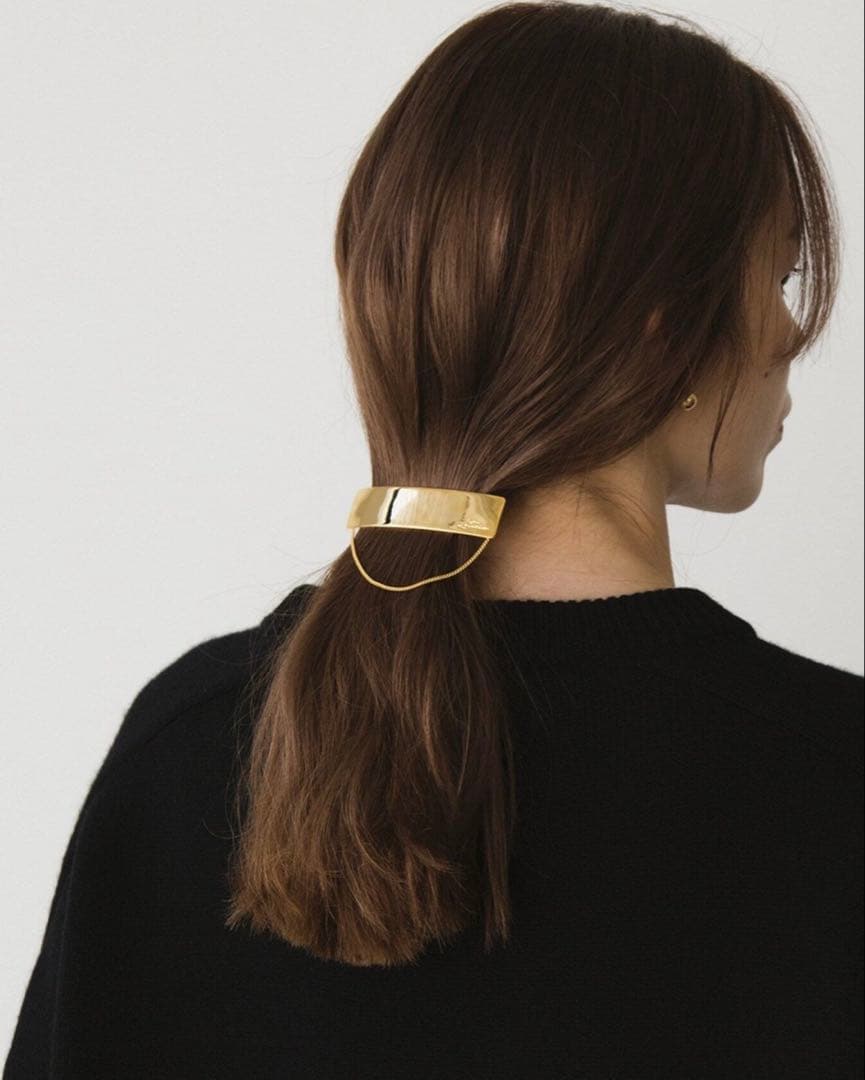 LETICIA VALLETTA 03 Gold ゴールド　バレッタ