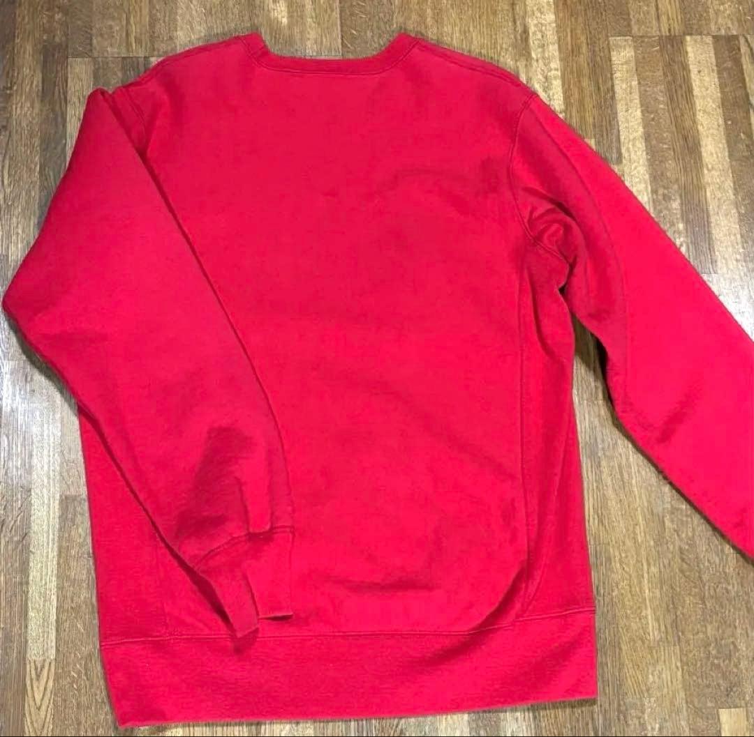 『超美品』Supreme レッド トレーナー M