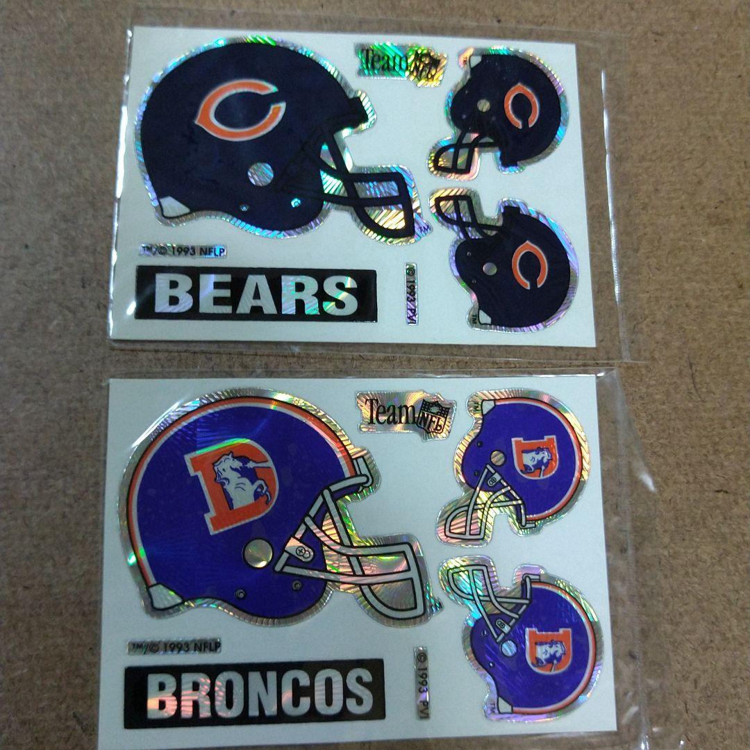 1993年☆NFL☆TEAM-NFL☆13チーム☆シール