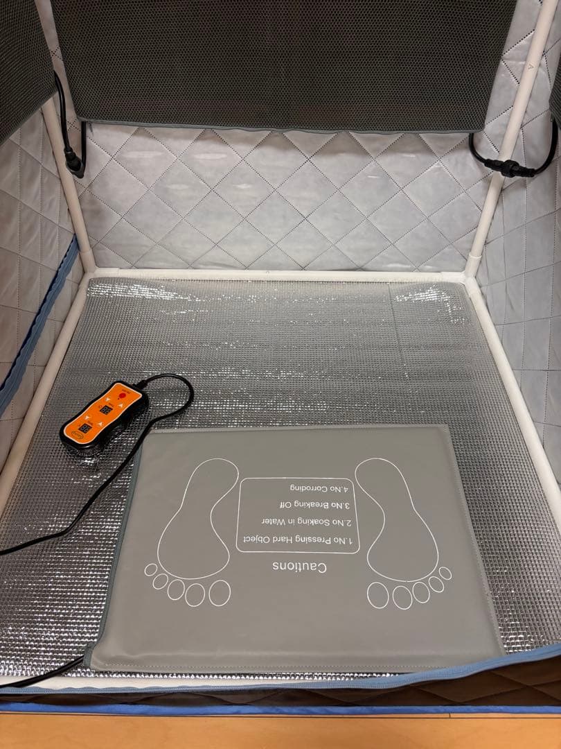 USB接続 サウナポッド 黒と青