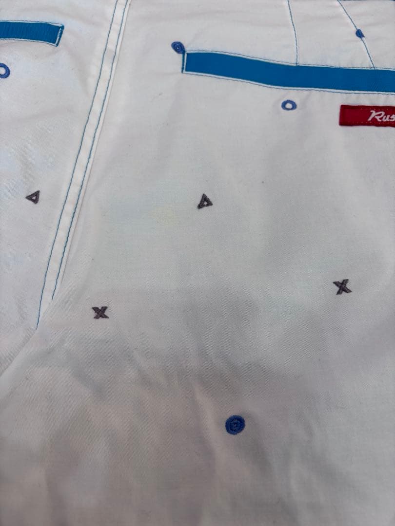 【美品】ラッセルノ　ゴルフパンツ　ロングパンツ　サイズ5　　Lサイズ　白