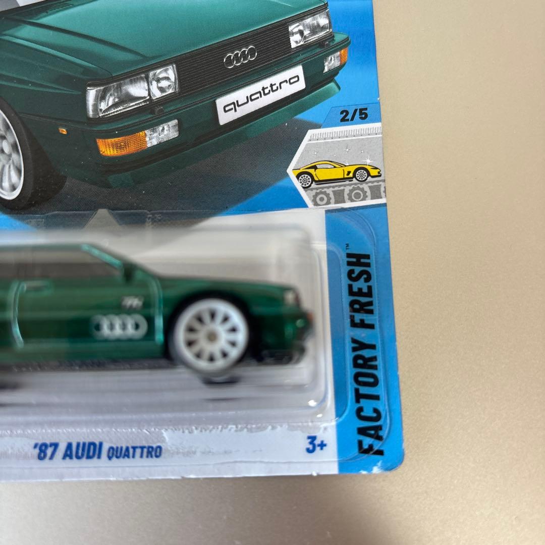 ホットウィール アウディ87 AUDI QUATTRO スーパートレジャーハント