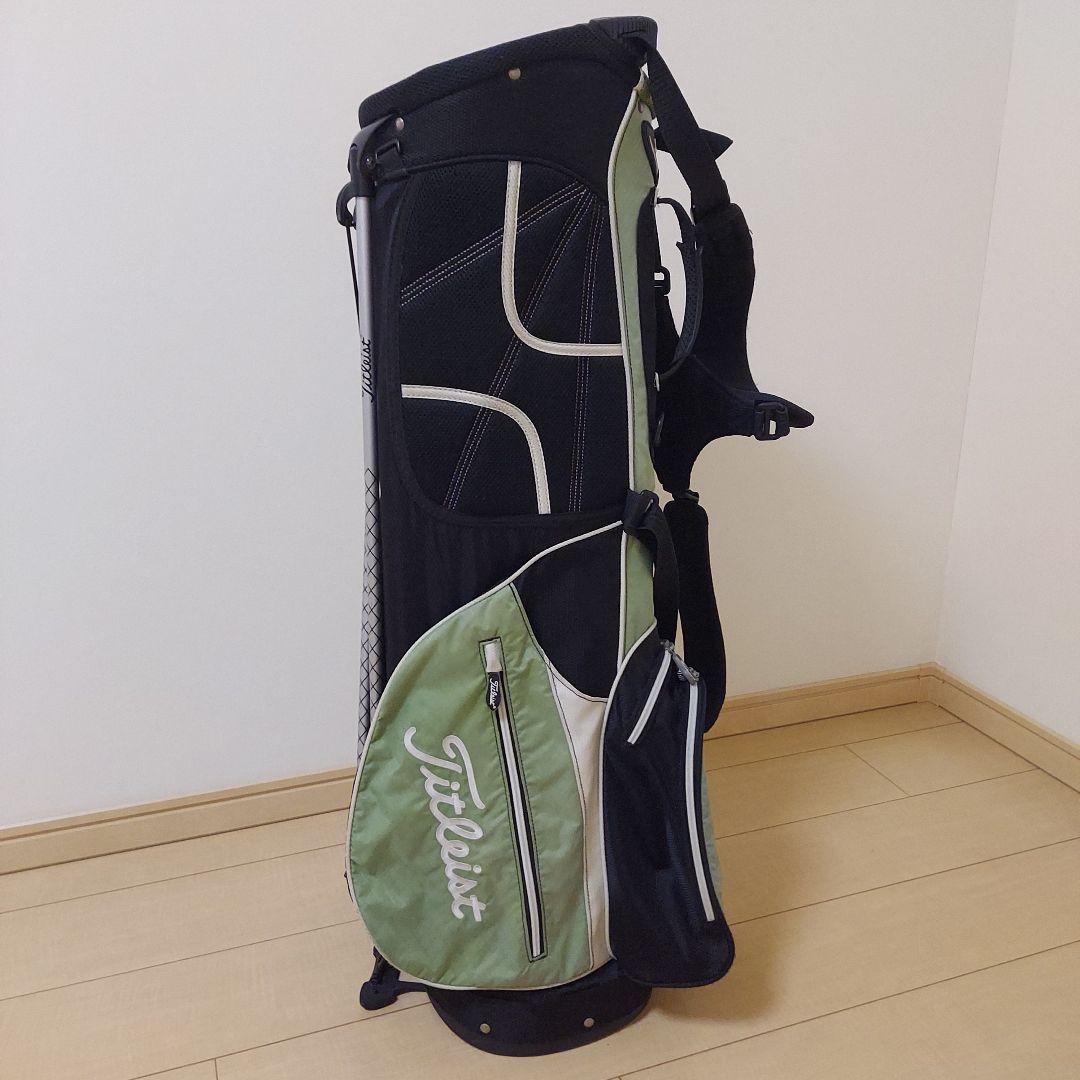 Titleist タイトリスト 軽量 キャディバック スタンド ライムグリーン