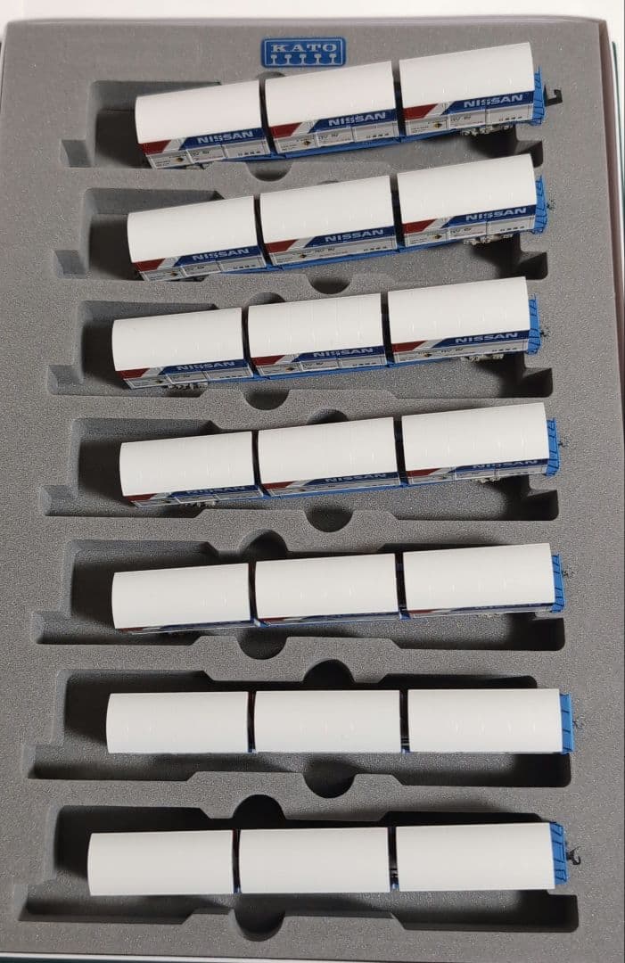 KATO Nゲージ NISSANコンテナ 7両セット　中古品
