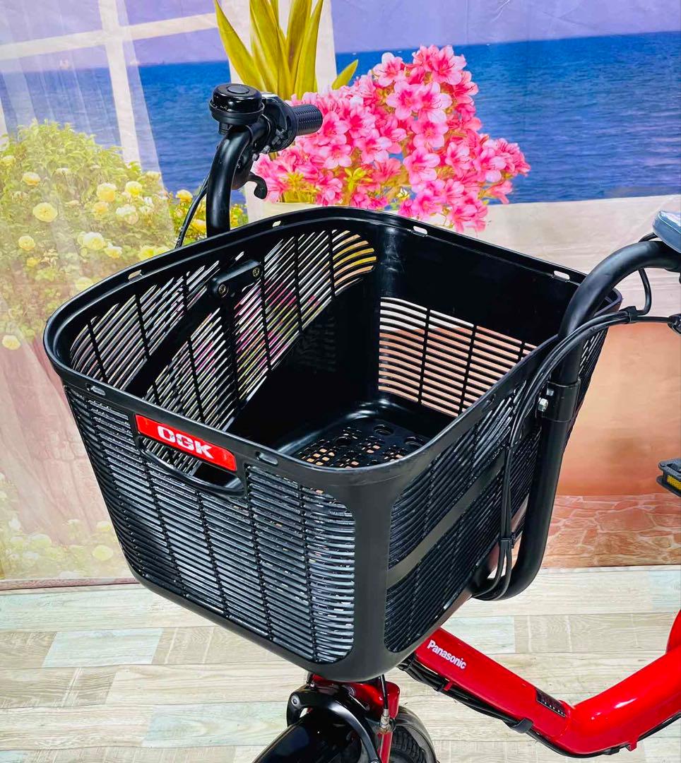 人気モデル！ギュット⭐️12AHパナソニック子供乗せ電動アシスト自転車Y2129