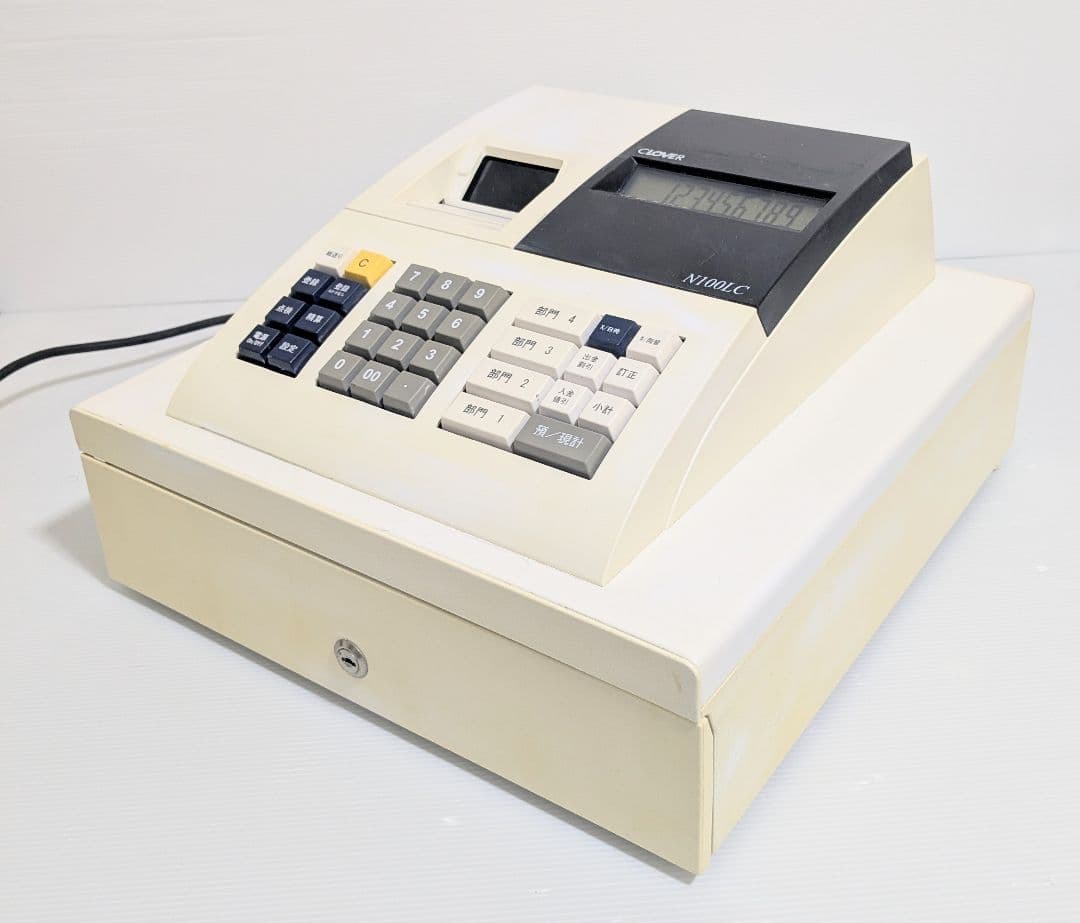 CLOVER N100LC　レジスター クローバー　電子レジスター