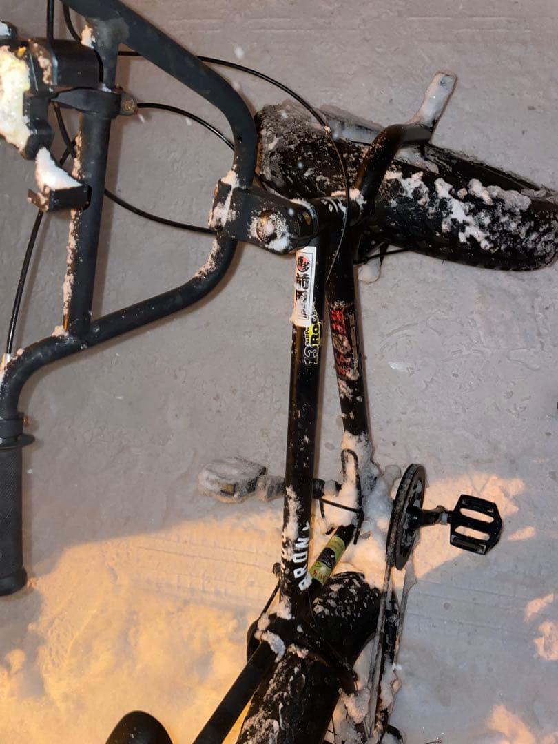 BRONX ファットバイクカスタム雪道走行用