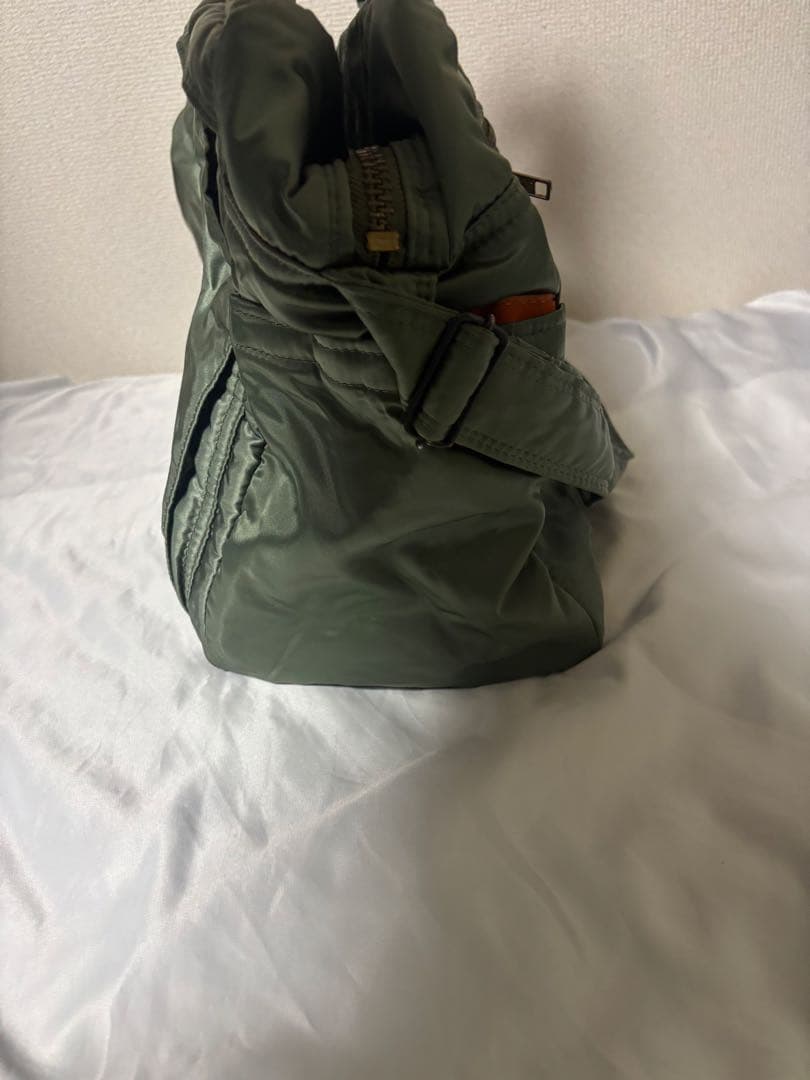 廃盤 希少 ポータータンカー ボストンバッグL ショルダーバッグ 大容量セージ