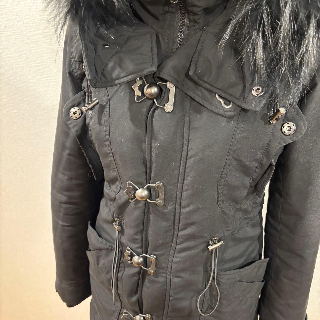 平成ギャル y2k ファーコート　グランジ　ダークコア　NANA ギミック