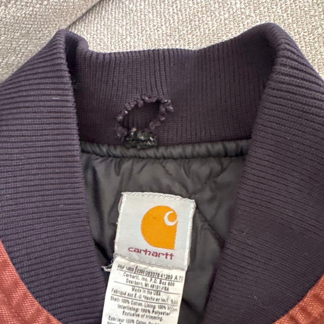 k*ス様 USA製！ Carhartt ブラウン ベスト L