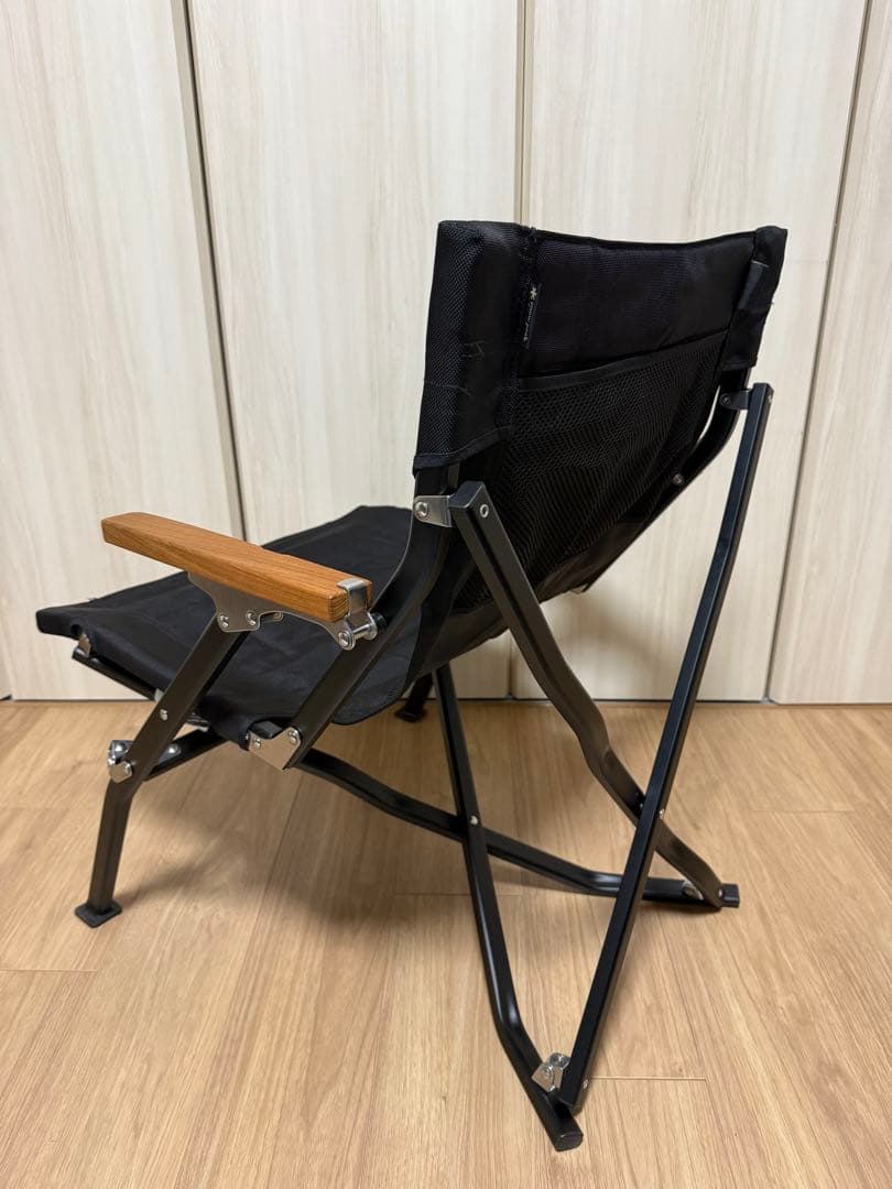 スノーピーク　ローチェアショート ブラック