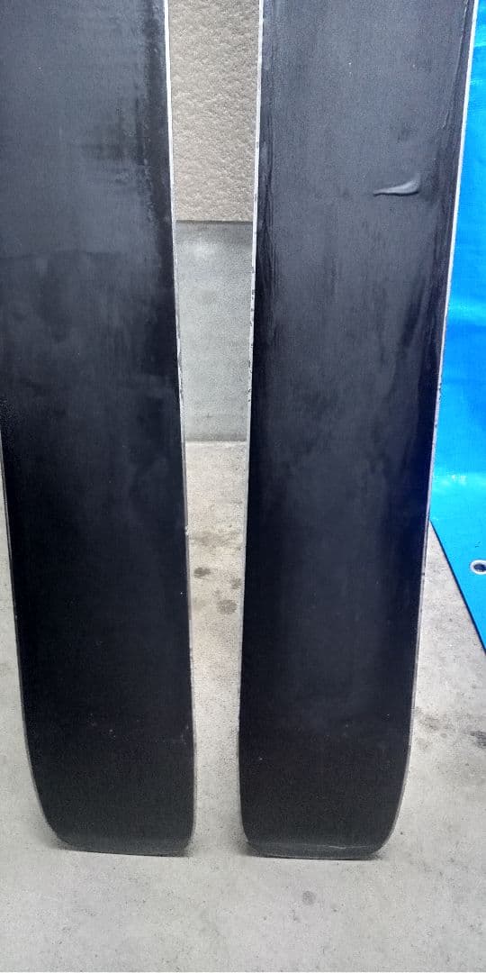 エラン　パウダーモデル スキー 木目調 　サロモンバインディング　185cm