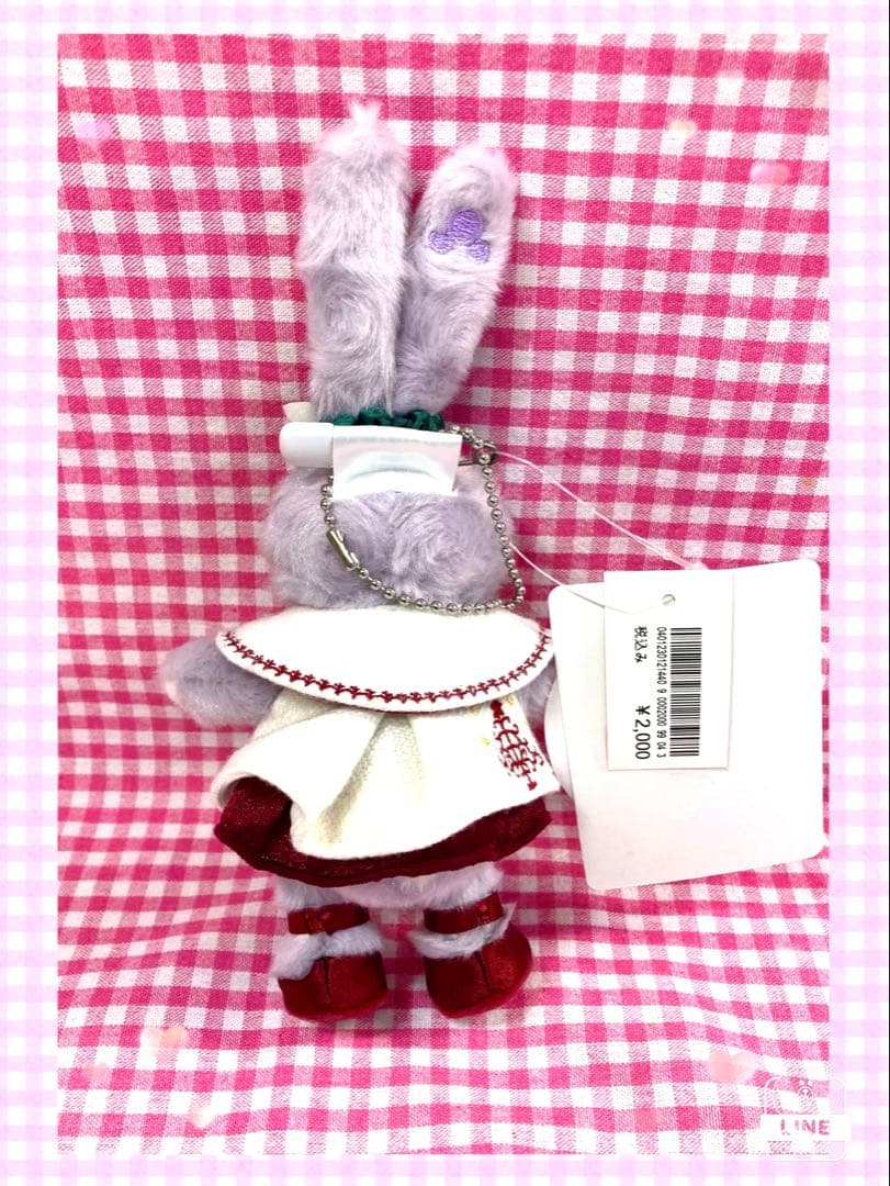 ♡ステラルー♡ぬいぐるみバッヂ♡イッツクリスマス♡2018年♡タグ、値札付き♡