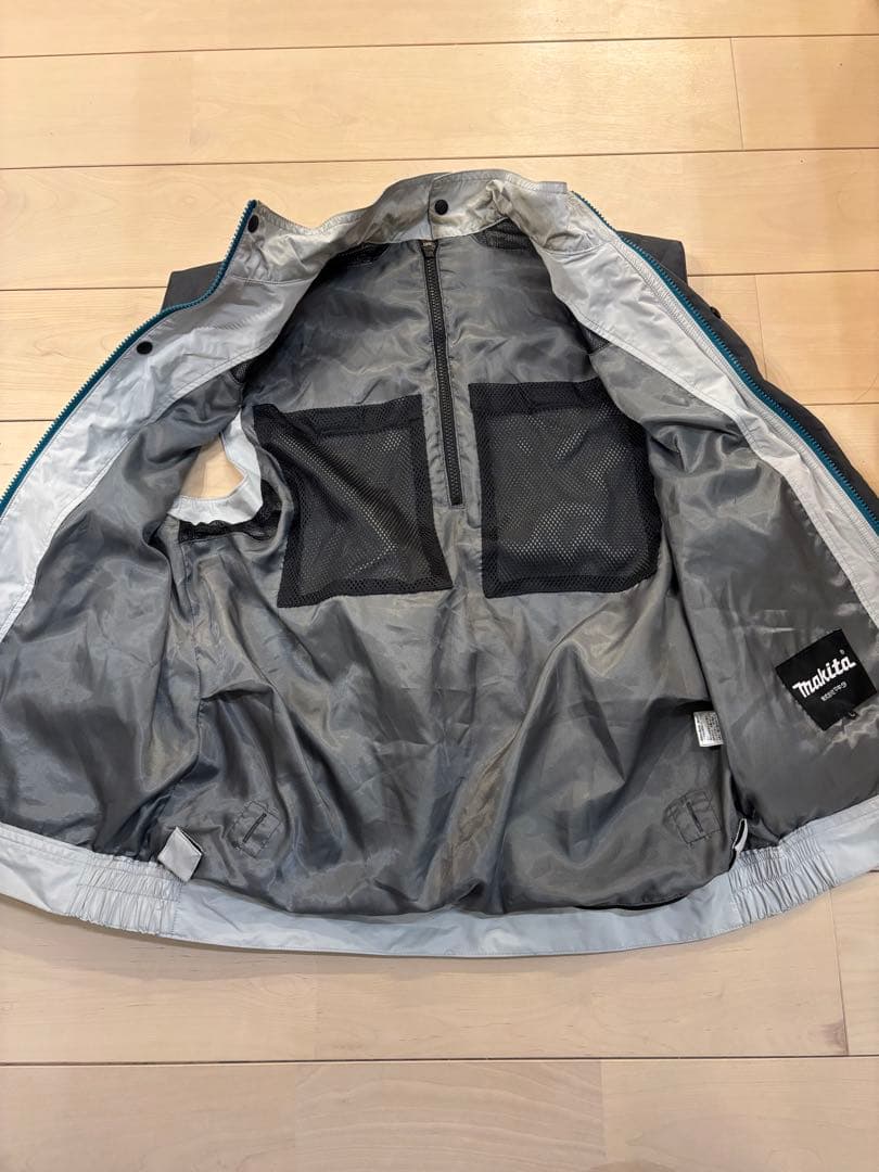 Makita 空調服 グレー/ブラック　ファン　バッテリー付