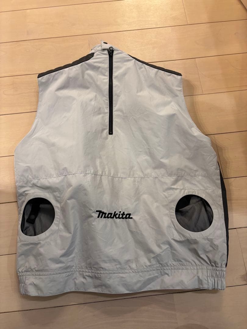 Makita 空調服 グレー/ブラック　ファン　バッテリー付