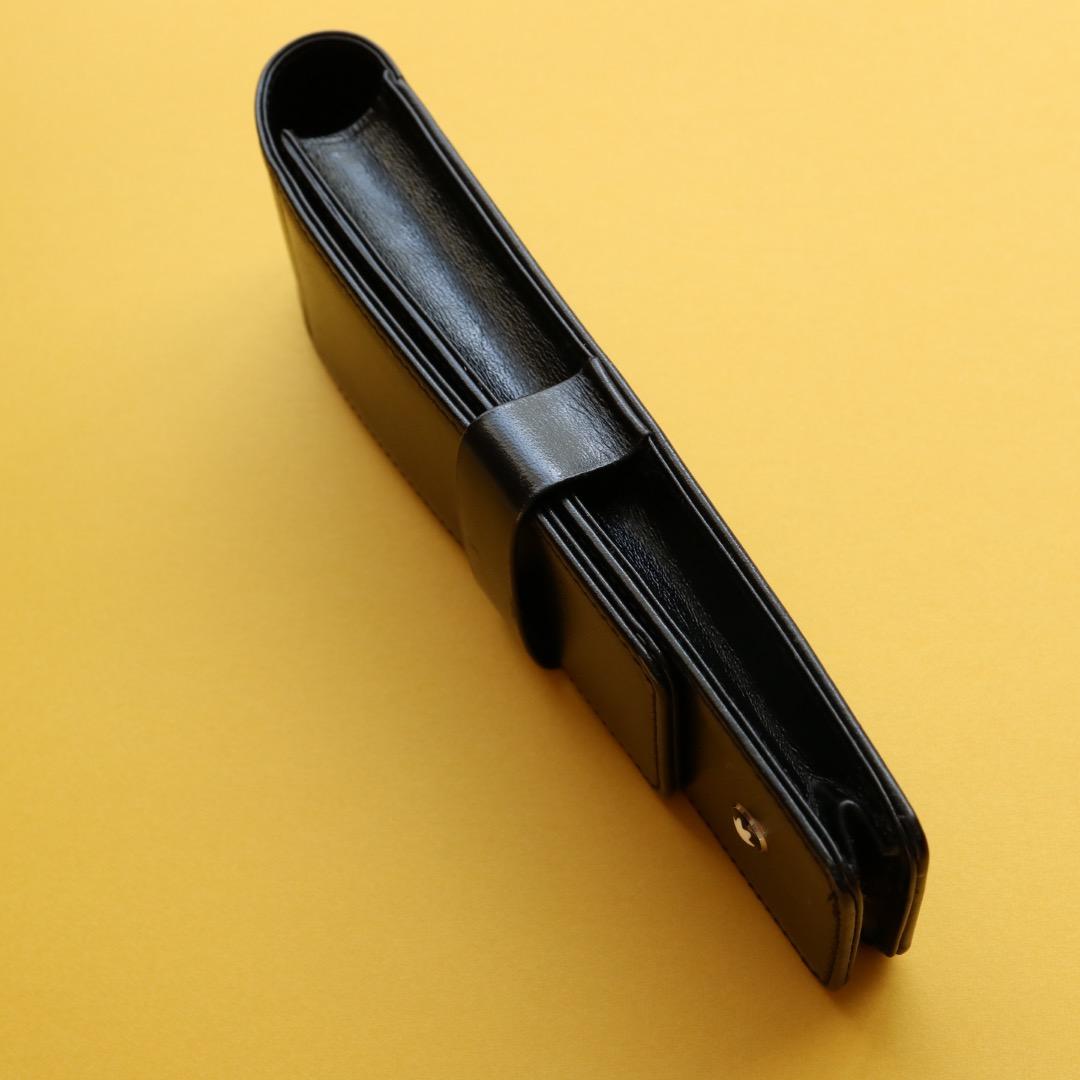 モンブラン レザー ペンケース 黒