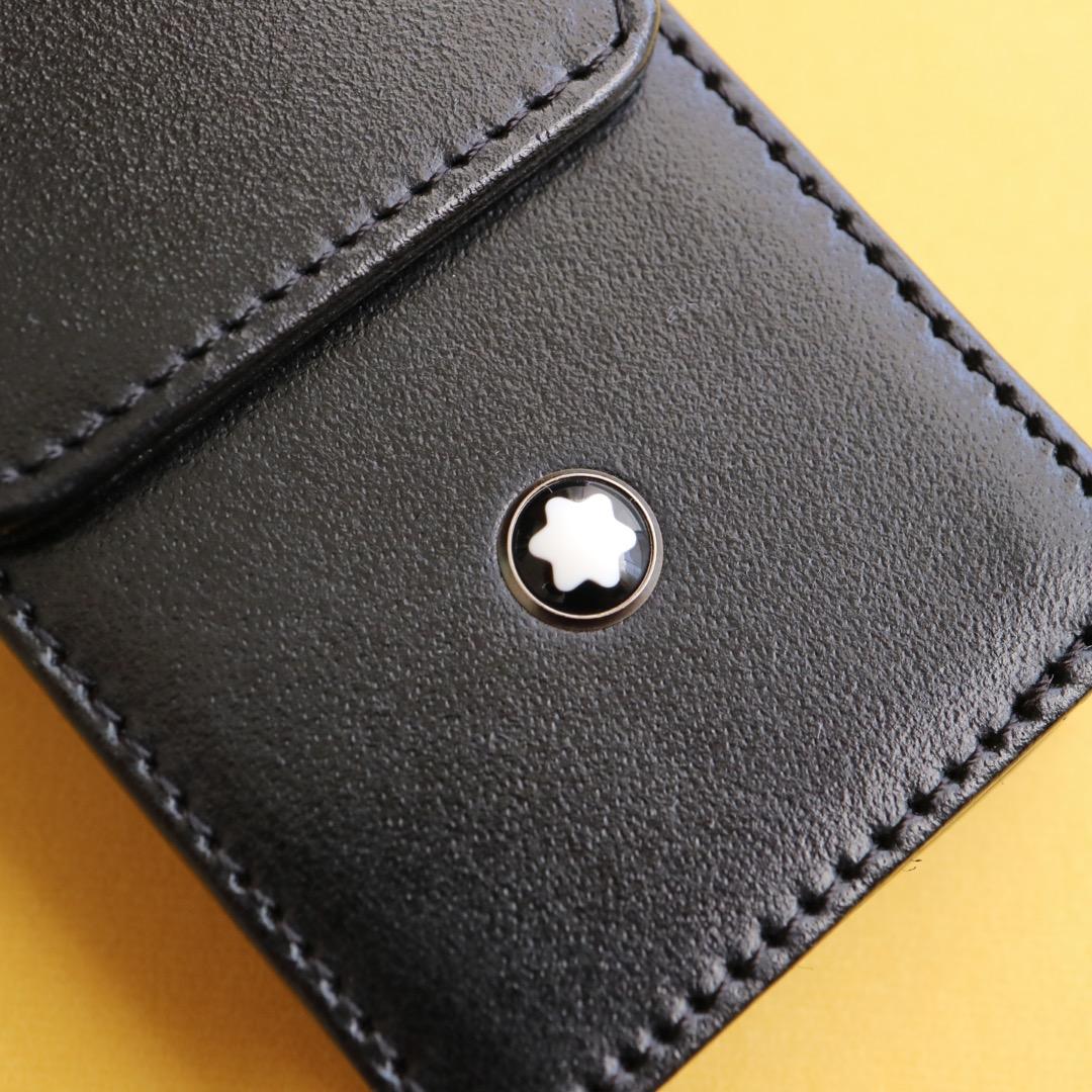 モンブラン レザー ペンケース 黒