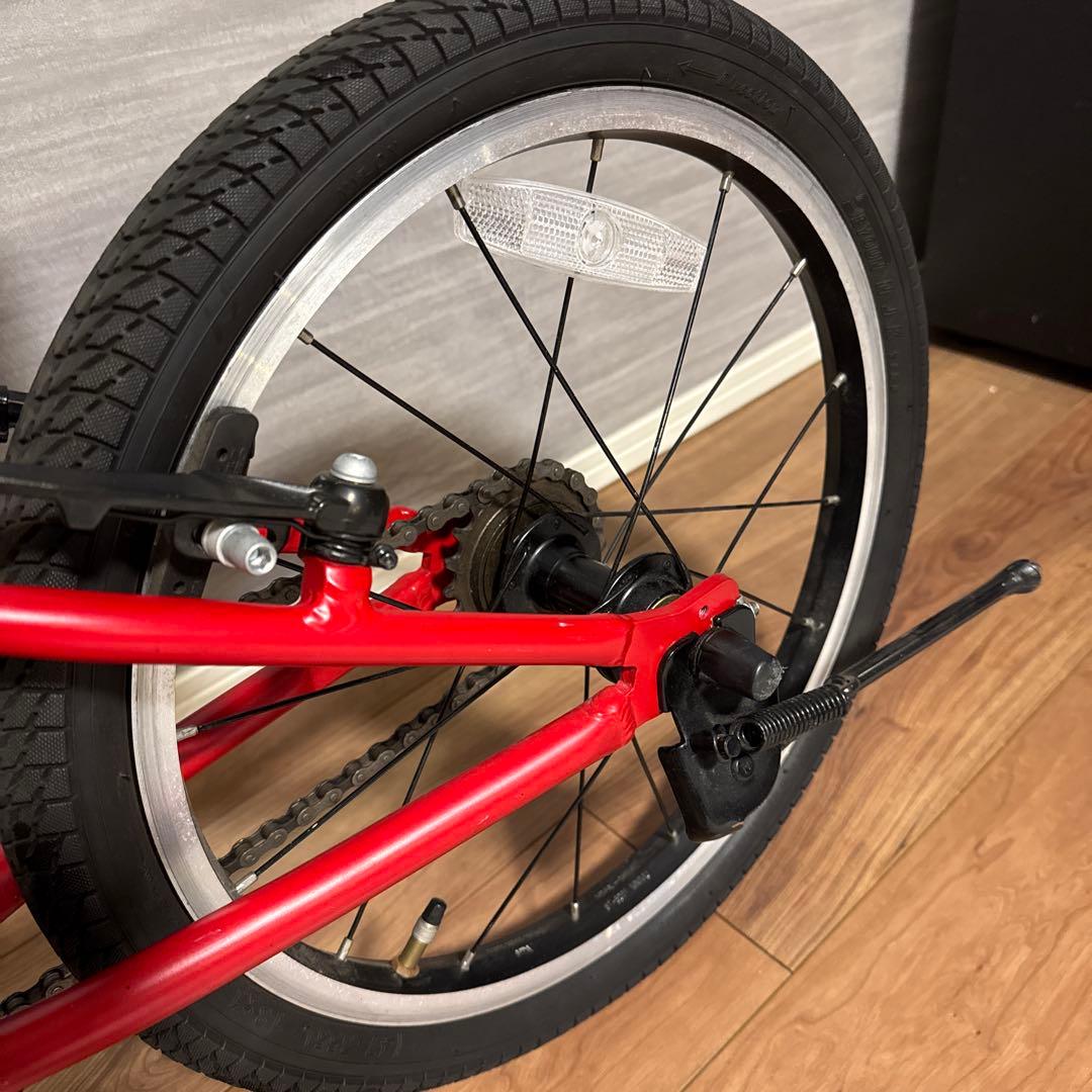 ［手渡し限定　都内】RITEWAY ZIT18 レッド キッズバイク18インチ