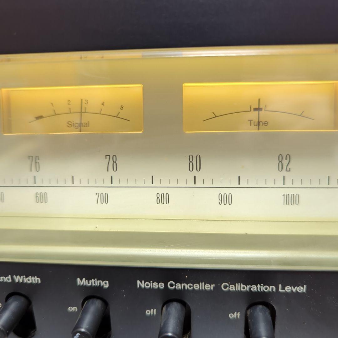 （昭和レトロ 実動商品）サンスイ AM/FMチューナー TU-707