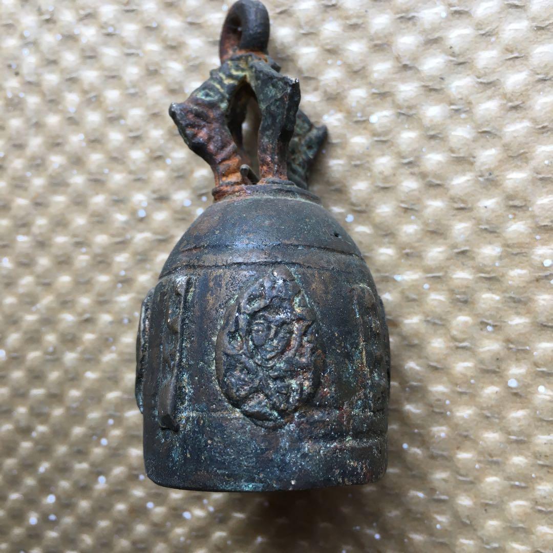 1242 詳細不明　銅 銅製ミニベル ベル 鐘 鈴