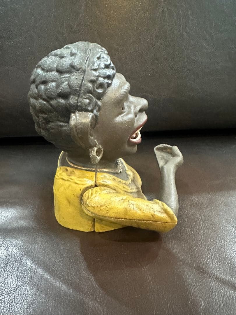 アンティーク雑貨 Cast Iron Dinah Mechanical Bank