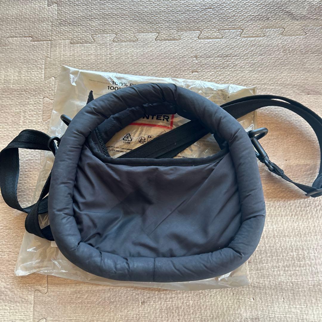 【美品】HUNTER ブラック ショルダーバッグ
