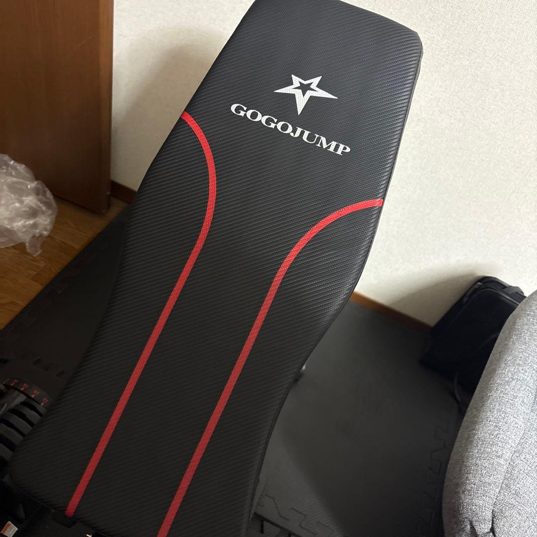 可変式ダンベル 5-40kg×2、トレーニングベンチ