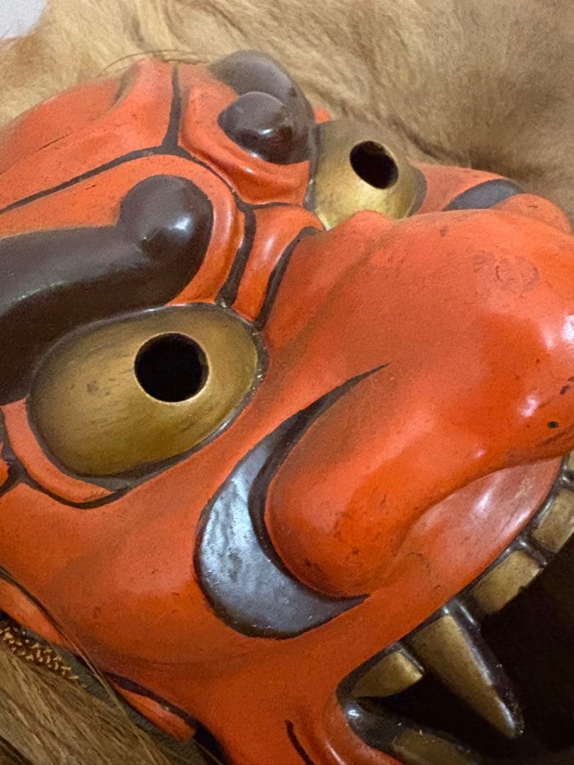 能面　鬼面　Japan ビンテージ