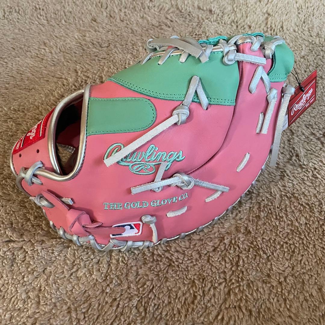 ファーストミット　左投げ　ローリングス　軟式　一般　大人用