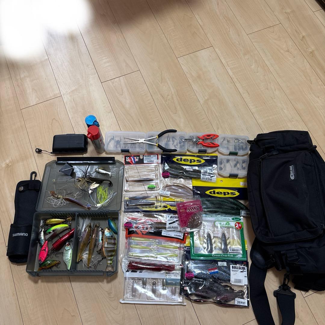 バス釣り　引退セット