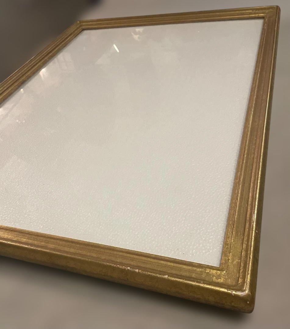 木製 フレーム 額縁 アート 絵画 写真 ファブリック 染色 展示 金 ゴールド