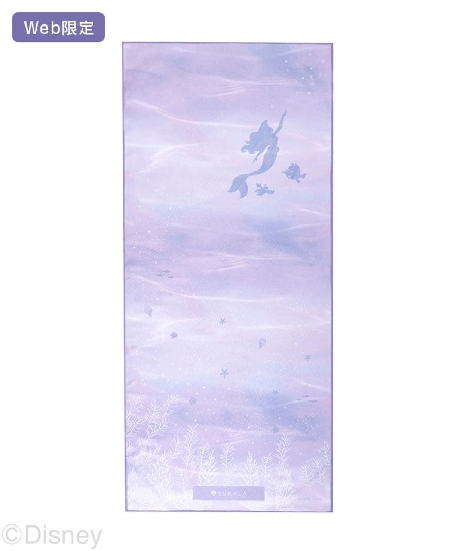 【新品未使用】SUKALA プリントヨギラグ☆ラプンツェル☆アリエル☆2枚セット