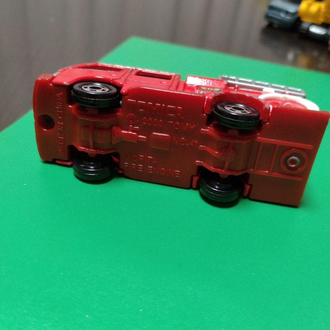 【U154】トミカ　モリタ ポンプ消防車　41