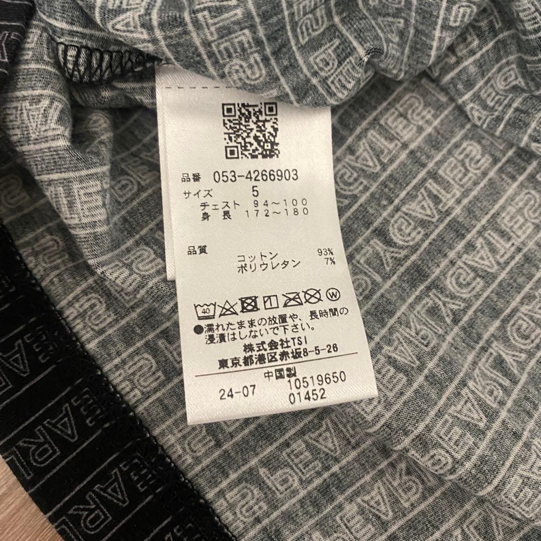 PEARLY GATES ストライプ ハイネックシャツ サイズ5