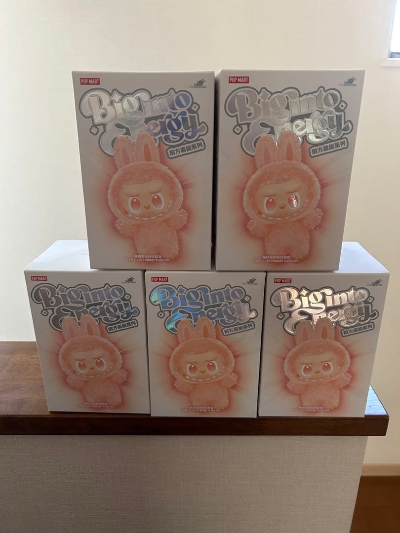 r*2様 正規品・新品Labubu Big into Energy 3箱ラブブ
